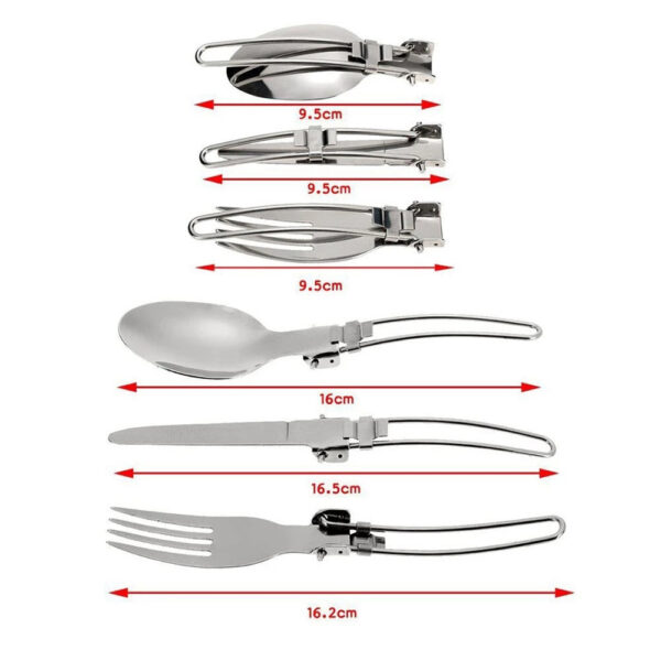 Camping Cookware Kit with Stove - Image 8