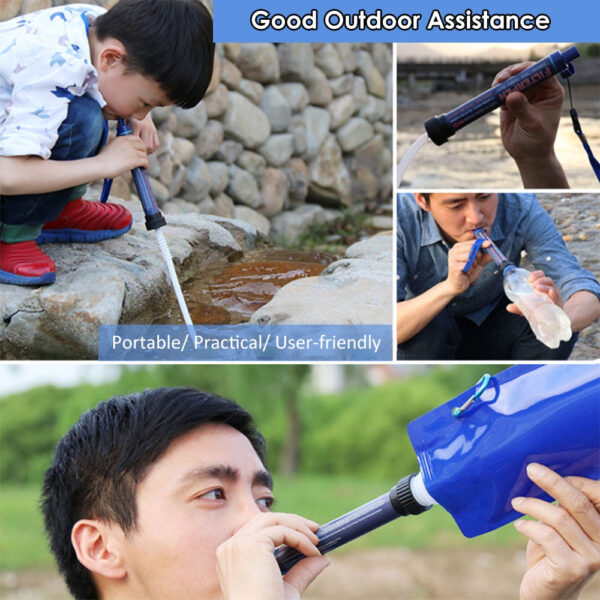 Water Filter Straw Purifier