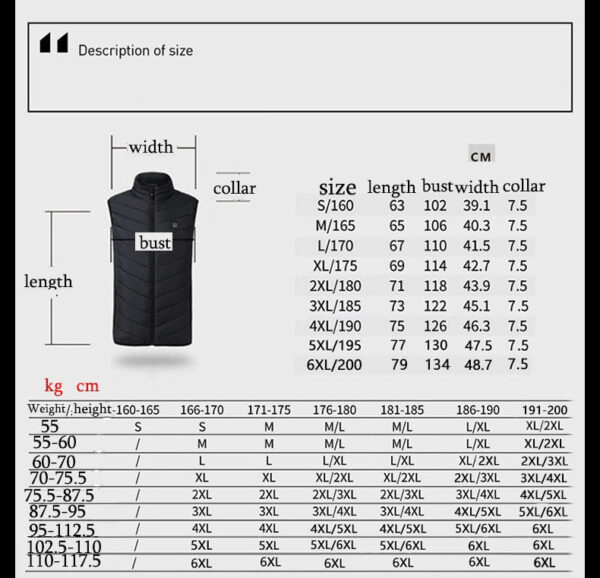 Heated Vest Jacket - Image 8