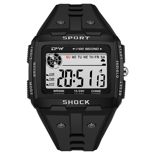 Digital Outdoor Sport Watch Big Numbers Easy to Read - Image 9