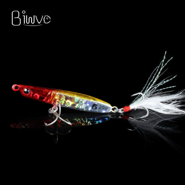 Minnow Metal Hard Bait With Triple Hook - Image 9