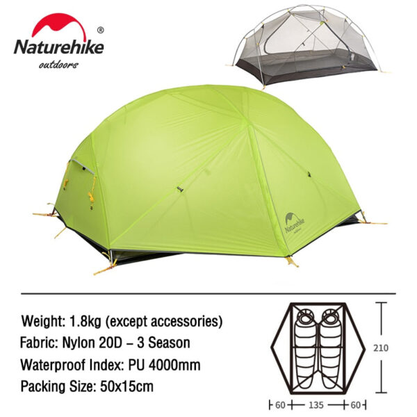 Ultralight Travel Tent - Image 5