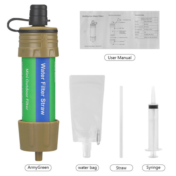 Outdoor Emergency Survival Water Purifier - Image 3