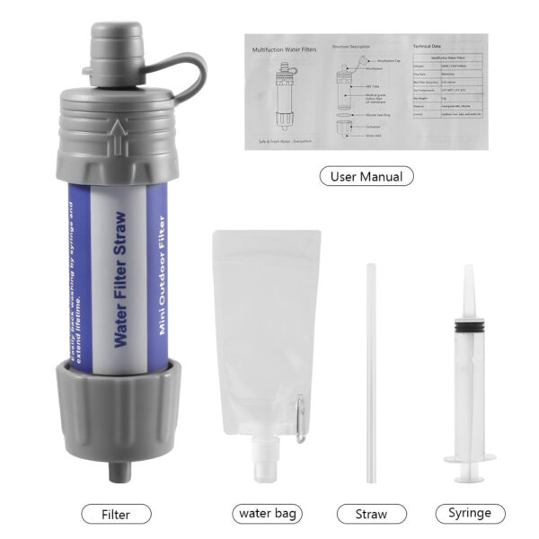 Outdoor Emergency Survival Water Purifier - Image 2