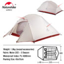 Ultralight 20D Nylon Camping Tent