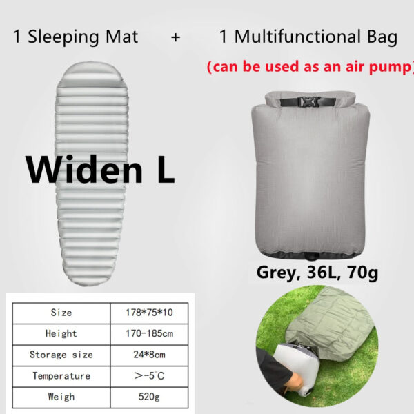 Camping Sleeping Pad Ultralight Air Mat - Image 3