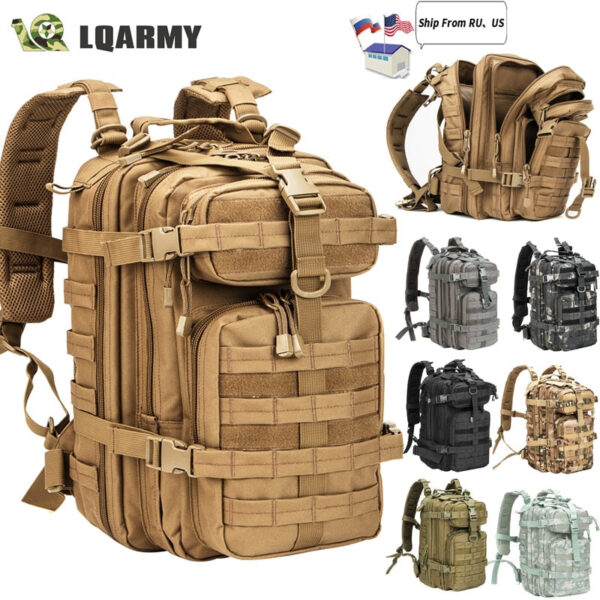 Men Army Military Tactical Backpack - Image 11