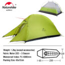 Ultralight 20D Nylon Camping Tent